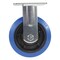 Vestil Elastic Rubber Rigid Caster 6 In. Diameter x 2 In. Width 770 Lb. Capacity Blue/Black CST-BB-6X2ER-R - alternate 7