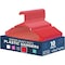 Lifemaster Heavy-Duty Plastic Hangers, Non-Slip, Space-Saving, Holds 5 lbs, Red, 10PK LMPLCRED10 - alternate 1