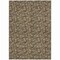 Homeroots 5' X 8' Brown And Ivory Floral Washable Indoor Outdoor Area Rug 581889 - alternate 6