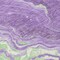 Homeroots 8' Purple Mint Green And Ivory Round Abstract Washable Indoor Outdoor Area Rug 618204 - alternate 6