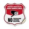 Signmission Video Surveillance Shield Sign Property, 12 Inch X 12 Inch, Vinyl Decal SHI-D-12-472 - alternate 1