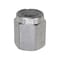 Auveco 7/16in-20 Nylon Insert Hex Stop Nut Zinc, 50PK 9546 - alternate 1