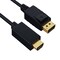 Sanoxy 3ft Gold Plated Premium DisplayPort 1.2 to 4K HDMI Male to Male Cable SNX-CBL-LDR-DP103-1103 - alternate 1