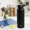 Wao 38 oz. Thermal Bottle with Lid in Matte Black 131026.01 - alternate 6