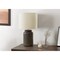Monarch Specialties Lighting, 17"h, Table Lamp, Brown Resin, Ivory / Cream Shade, Contemporary, Modern I 9796 - alternate 3