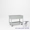 Pucel Tray Top Box Truck, 24 in W x 48 in D x 37 in H, 12 in Deep Box, Semi-Steel Casters, Red TT-2448-12S - alternate 1