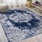 Jonathan Y Rosalia Cottage Medallion Navy/Ivory 5 ft. x 8 ft. Area Rug MDP403D-5 - alternate 5