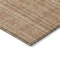 Homeroots 8' X 10' Rust Beige And Linen Striped Washable Indoor Outdoor Area Rug 616409 - alternate 5