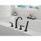 Delta Saylor Roman Tub Trim with Hand Shower T4735-BL - alternate 4