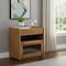 Homeroots 24" Brown Wood Accent Cabinet 691677 - alternate 6