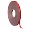 3M 4655 TAPE, 36 YD L 0.75 IN W, 5 MIL THK, MODIFIED ACRYLIC ADHESIVE, DARK GRAY 7100109198 - alternate 1