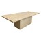 Homeroots 72" Natural and Brown Solid Wood Pedestal Base Dining Table 563908 - alternate 9