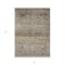 Homeroots 5' X 8' Brown Tan And Black Floral Washable Indoor Outdoor Area Rug 606177 - alternate 4