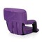 Picnic Time Family Of Brands Ventura Portable Reclining Stadium Seat, Purple 618-00-101-000-0 - alternate 6