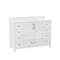 Flash Furniture Vega 48 Inch Bathroom Vanity w/Sink, Storage Cabinet w/Soft Close Doors, and 9 Drawers, White FS-BN-2-48-WH-GG - alternate 8