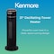 Kenmore 21 in Oscillating Tower Heater KM-65010-BK - alternate 3