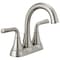 Delta Kayra Two Handle Tract-Pack Centerset Bathroom Faucet 2533LF-SSTP - alternate 1