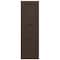 Ekena Millwork True Fit PVC Center Circle Arts & Crafts Fixed Mount Shutters, Raisin Brown, 18W x 44H, PR TFP001AC18X044TB - alternate 9