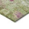 Homeroots 5' X 8' Lime Green Ivory And Pink Abstract Washable Indoor Outdoor Area Rug 596873 - alternate 8