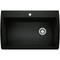 Blanco Diamond Super Single Dual Mount, Coal Black 442917 - alternate 1