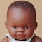 Miniland My Friends & Me Baby Doll, African Boy, 8-1/4'' 33002 - alternate 3