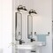 Vaxcel Akron 2 Light Matte Black with Gold Brass Accents Industrial Bathroom Vanity Wall Fixture W0435 - alternate 6