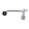 Cash Acme ClickSeal 24656 Braided Toilet Connector, Flexible, 1/2 in Inlet, Ballcock Inlet UR24656Z - alternate 2