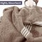 Lavish Home Bath Towels 2PC 100% Cotton Towel Set Extra Large Quick Drying Bath Towels Absorbent Bath Sheets 67-0022-TBS - alternate 6