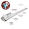 Performance Tool 48 in. Pipe Wrench, Aluminum Handles, Drop Forged Jaws W2148 - alternate 8