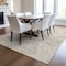 Homeroots 5' X 8' Beige And Brown Abstract Washable Indoor Outdoor Area Rug 596987 - alternate 7