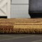 Jonathan Y Peater Classic Casual Commercial Natural Coir Natural/Red 2 ft. x 4 ft. Indoor/Outdoor Mat NRF109A-24 - alternate 5