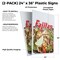 Signmission Fajitas, Plastic Signs Only 24 Inch x 36 Inch, Corrugated Plastic, 2PK CSB-2436-2PACK-Fajitas - alternate 2