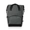 Picnic Time Family Of Brands On The Go Roll-Top Backpack Cooler, Heathered Gray 616-00-105-000-0 - alternate 1