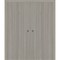 Sartodoors Sliding French Double Pocket Doors 60 x 84 inches, BASIC 3001 Oak Franko, Kit Rail Hardware, Soli BASIC3001DP-DUFR-6084 - alternate 1
