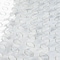 Apollo Tile White 11x13 Bianco Carrara Marble Polished Floor and Wall Mosaic Tile 4.85 sqft/case, 5PK APLDC88G12A - alternate 7