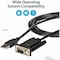 Startech.Com USB to Serial RS232 Adapter - DB9 Serial DCE Adapter Cable with FTDI - Null Modem - USB 1.1 / 2.0 - ICUSB232FTN - alternate 3