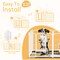 Simple Deluxe Dog Playpen, 24in Height 8-Panel Heavy-Duty Structure for Yard and Camping, Designed Specifically f PTPPEN2424Q8WHT - alternate 4