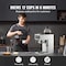 Vevor Commercial Drip Coffee Maker 12 Cups with 2 Glass Carafes and 2 Warmers RB-286 - alternate 4