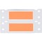 Brady PermaSleeve HX Heat Shrink Double Sided Wire Marking Sleeves, 0.375 in.x 2 in. W, Orange, 250/RL0 2HX-375-2-OR-J - alternate 2