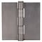Prosource Door Hinge, 3-1/2 in W Door Leaf, 3-1/2 in H Door Leaf, 2.2 mm Thick Door Leaf, Steel, Plain Steel LR-020-PS - alternate 1
