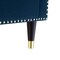 Homeroots 85" Navy Blue Velvet Wood Sofa 543933 - alternate 6