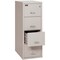 Fireking 4 Drawer, 2 Hr Fire & Impact Rated, Vertical, 31" depth Letter Platinum 4-1956-2PL - alternate 3