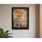 Homeroots Live Simply 1 Black Framed Print Wall Art 415450 - alternate 3