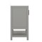 Flash Furniture Vega 36in. Vanity w/Sink, Black Hardware, Soft Close Doors & Open Shelf, Carrara Marble, Gray/White FS-VEGA36-GY-HDBLK-GG - alternate 8