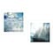 Homeroots Set Of Two Sailboat Marina 1 White Framed Print Wall Art, 2PK 406133 - alternate 1