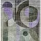 Homeroots 3' X 5' Olive Green Purple And Gray Geometric Washable Indoor Outdoor Area Rug 604414 - alternate 9