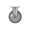 Vestil Dark Gray Rigid Thermoplastic Polyurethane Rubber Caster 5 x 1 1/4 CST-B28-5X1TPR-R - alternate 3