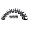 Neiko Crowfoot Wrench Set 0.5 in and 0.375 in Dr. SAE, Flare Nut 03323A - alternate 3