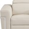 Homeroots 41" Beige Italian Leather Power Recliner Chair 482245 - alternate 6