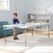 Flash Furniture Paige 30x60 Kid's Granite White Bi-Fold Plastic Folding Table with Carrying Handle RB-3060FH-KID-WH-GG - alternate 10